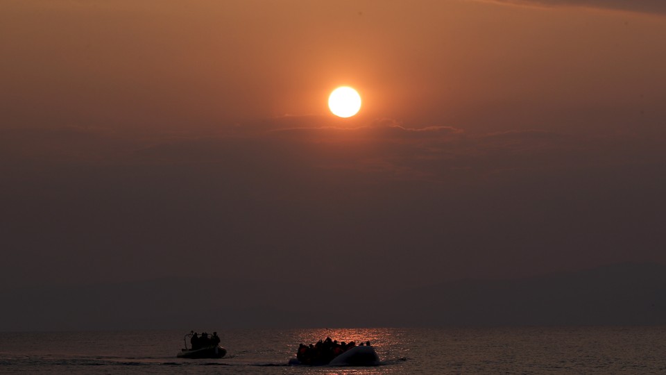 Convince Ms Candy Girl Porn - The sun rises as a dinghy carrying refugees and migrants approaches the  shores of the Greek island of Lesbos. Alkis Konstantinidis / Reuters