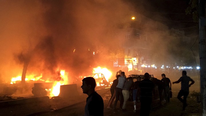 Diagnostic Essay Sample A Car Bombing In Baghdadreuters Essay On Youth also Temple University Essay The Age Of Isis Is Terrorism Getting Worse The Atlantic The Right To Bear Arms Essay