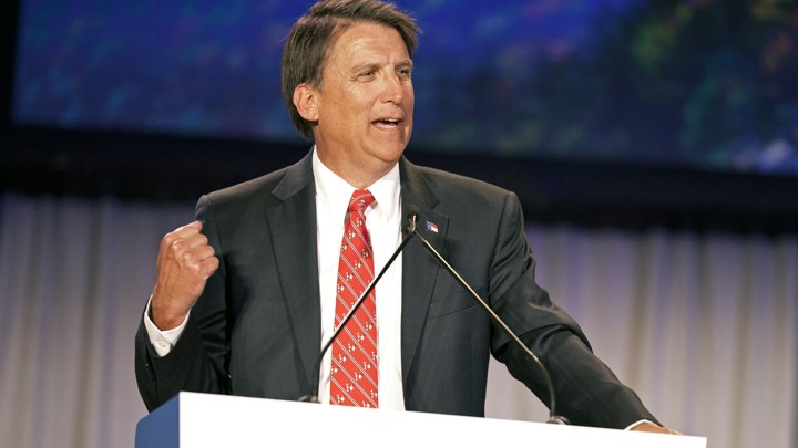 Governor Pat McCrory of North Carolina