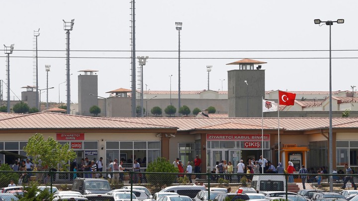 The Silivri prison complex near Istanbul, Turkey