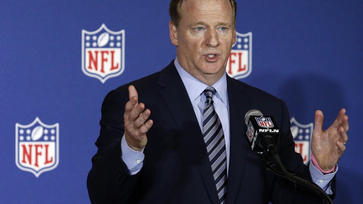 NFL Commissioner Roger Goodell