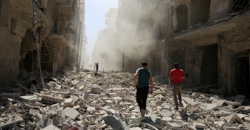Russia and Syria Increase the Bombing Attack of Aleppo The Atlantic