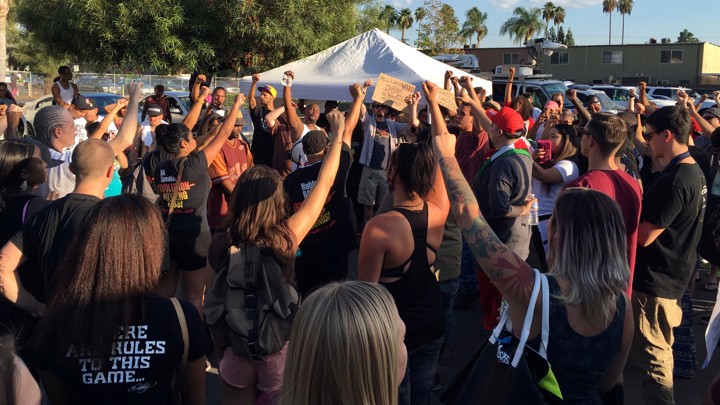 Protests in El Cajon
