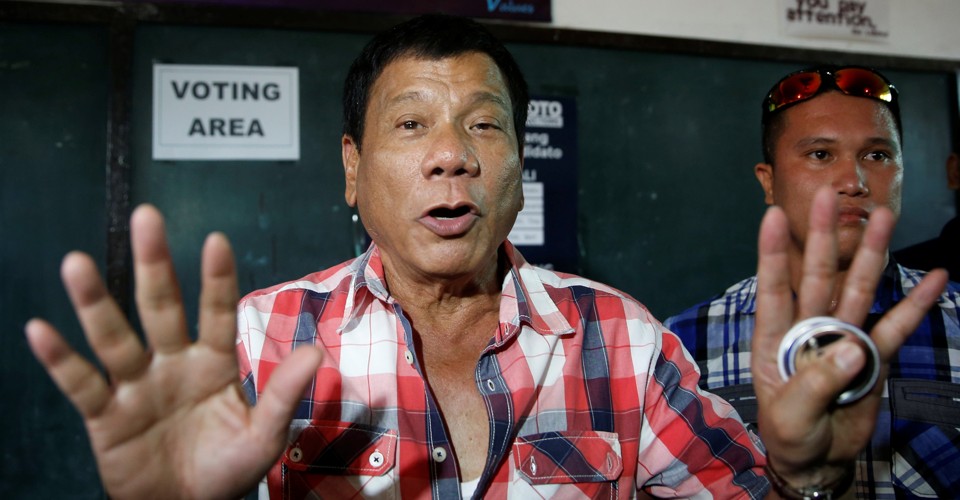 The Philippines President Wants to Kill As Many People as Hitler