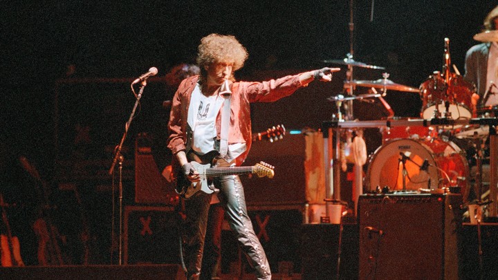 Bob Dylan in concert, 1986