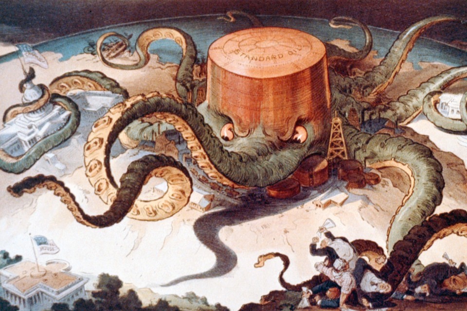 Classic Image of Standard Oil : r/Socialistart