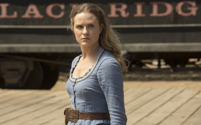 Evan Rachel Wood as Dolores in 'Westworld'