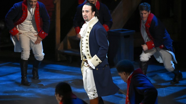 Lin-Manuel Miranda in 'Hamilton'