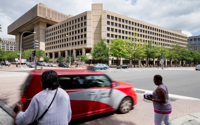 The J. Edgar Hoover building, the FBI headquarters
