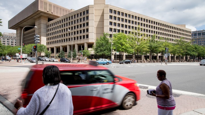 The J. Edgar Hoover building, the FBI headquarters