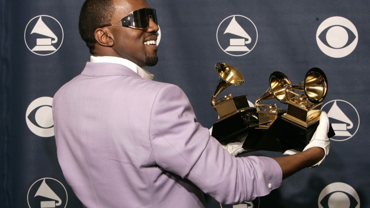 Kanye West at the 2006 Grammys