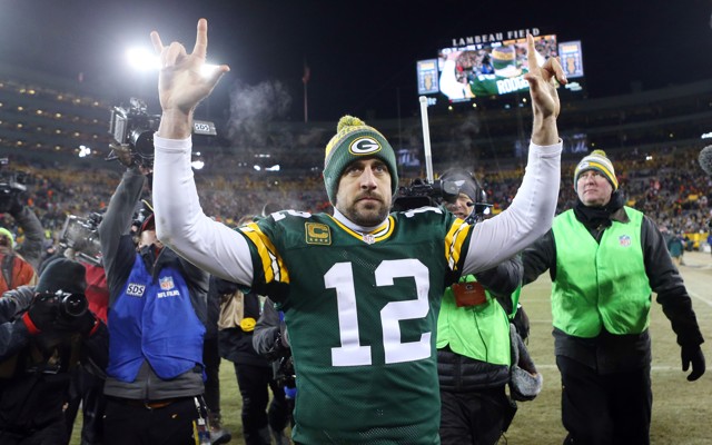 Green Bay Packers quarterback Aaron Rodgers