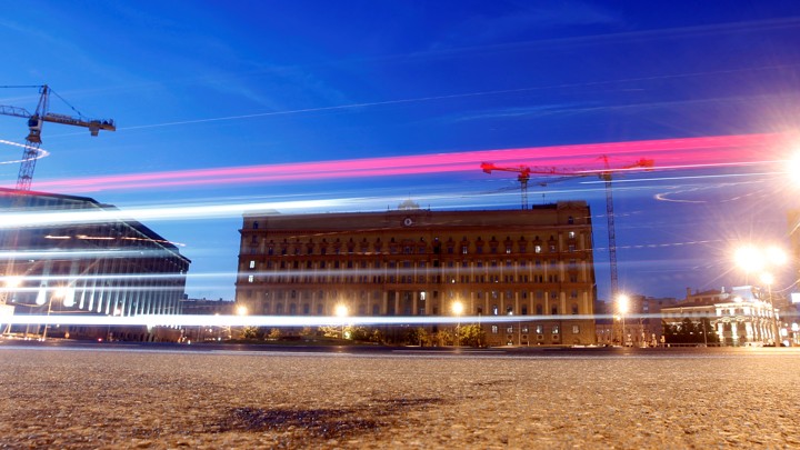 The headquarters of Russia's Federal Security Service, or FSB, in Moscow, Russia