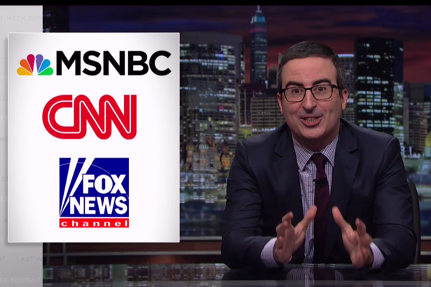 media john oliver trump cable news media john oliver trump cable news