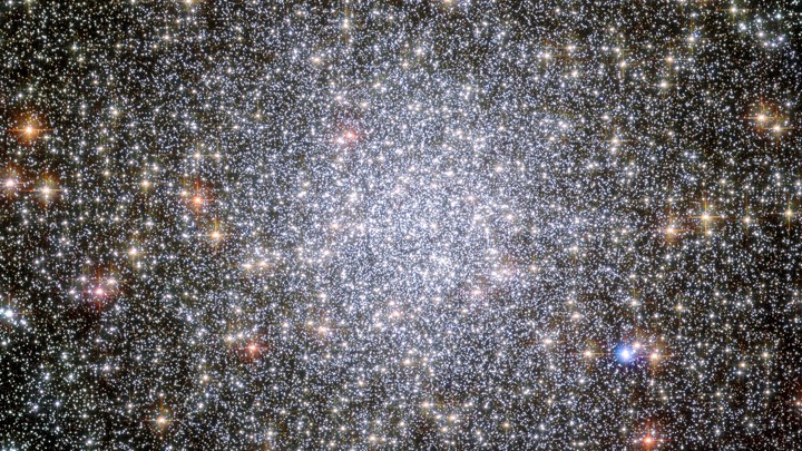 Astronomers say there's a medium-sized black hole hiding inside the globular star cluster 47 Tucanae, the second-brightest of its kind in the night sky.