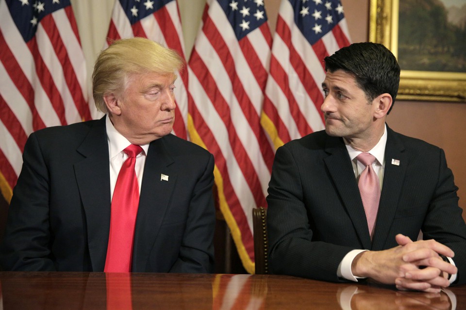 Image result for PHOTO OF PAUL RYAN WITH REPUBLICAN HEALTHCARE BILL