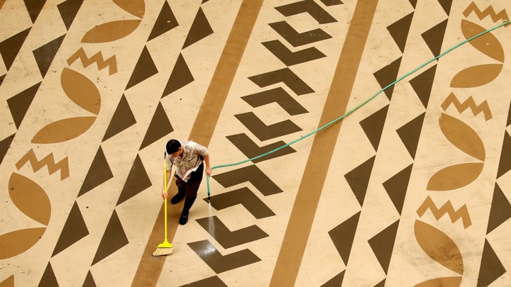 Thesis Statement For Essay A Worker Cleans Off A Rooftop Deck At A Hotel In Waikiki In December Kevin Lamarque Reuters Essay Proposal Sample also Examples Of Thesis Statements For English Essays How Not To Write A Travel Essay About Hawaii The Atlantic English Essay Writer