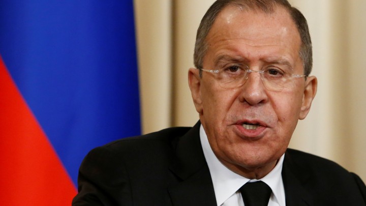 Russia's Foreign Minister Sergei Lavrov