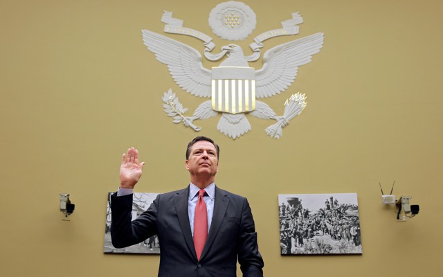 President Trump dismissed FBI Director James Comey on Tuesday. 