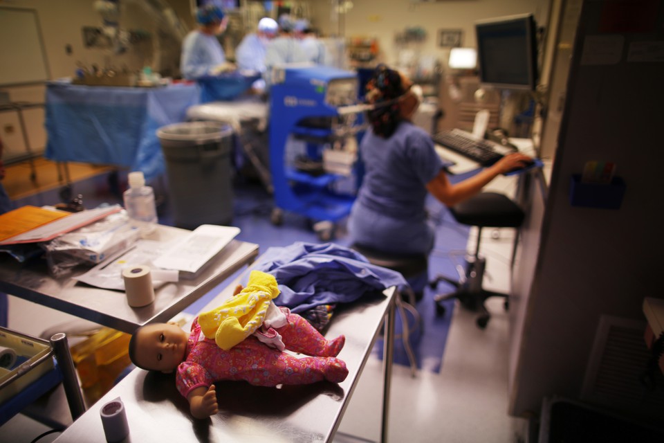 Would Children Lose Insurance Coverage Under The American Health A Child S Doll In An Operating Room At Children Hospital Boston Brian Snyder Reuters