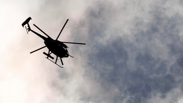 A military helicopter prepares to attack the Maute group stronghold in Marawi City, southern Philippines on May 30, 2017.