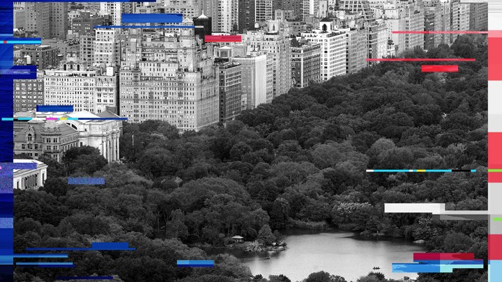 A view of Central Park, in New York City, in October 2005.
