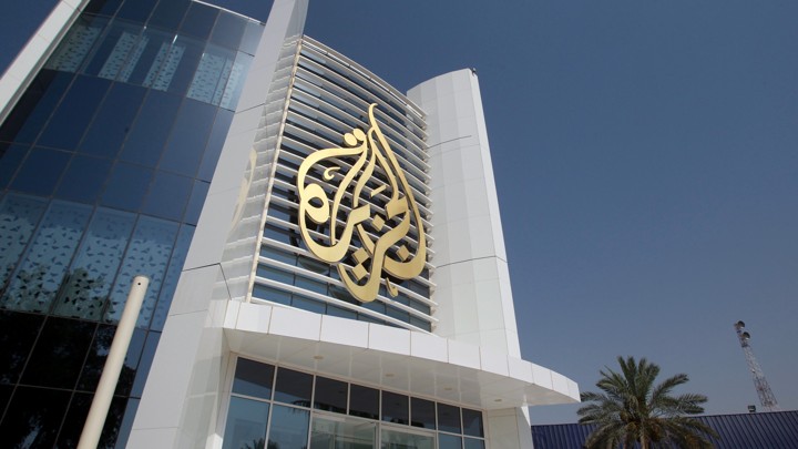Al Jazeera Media Network’s headquarters building in Doha, Qatar on June 8, 2017.