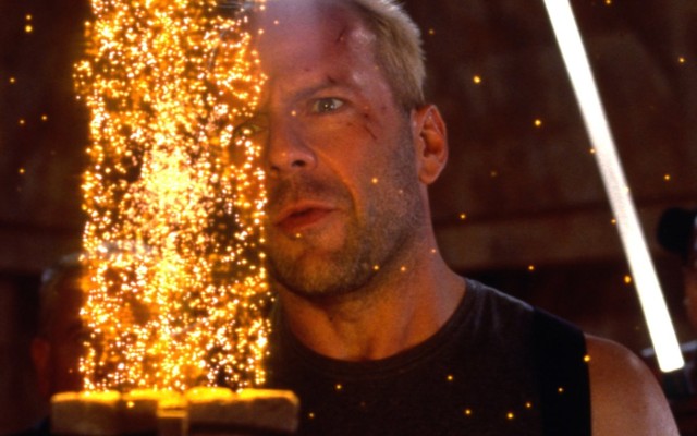 Bruce Willis, star of <i>The Fifth Element</i>