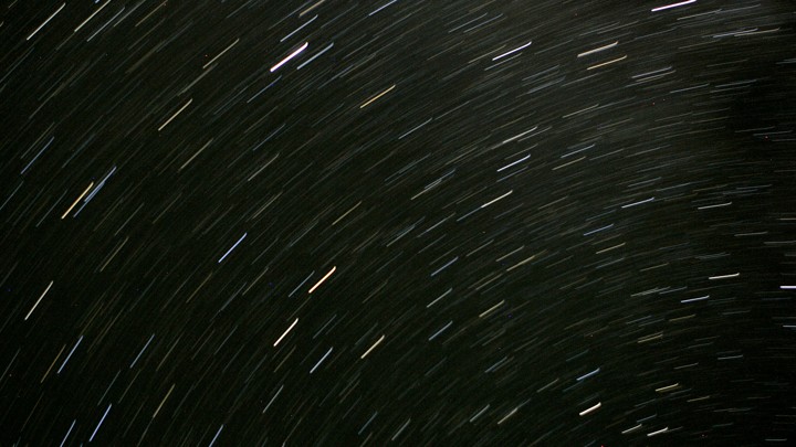 Stars against a dark sky