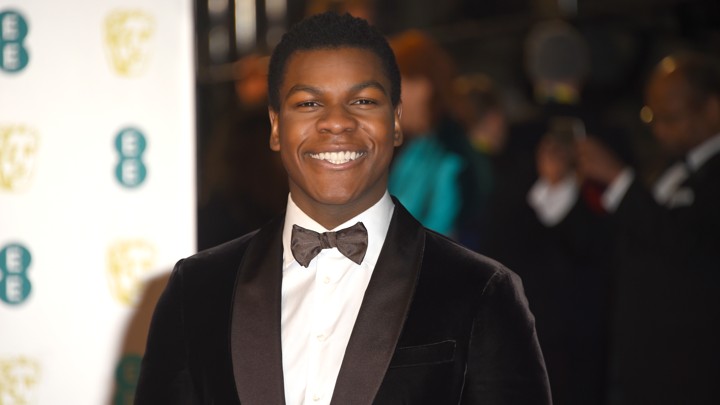 John Boyega at the 2016 BAFTA Film Awards