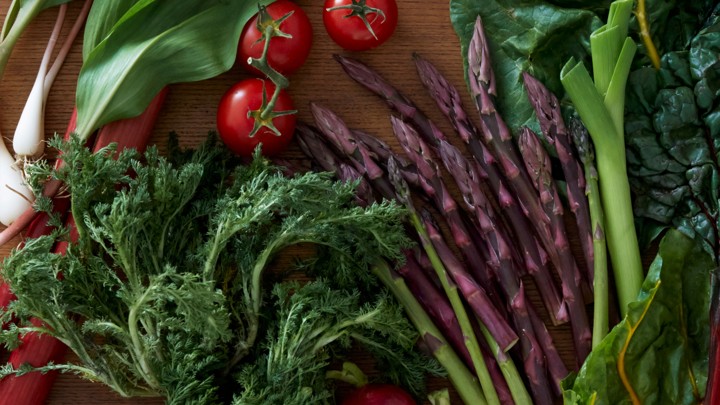 A Blue Apron spread