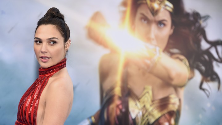 Gal Gadot at the L.A. premiere of 'Wonder Woman'