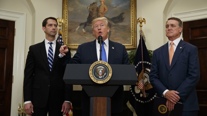 President Trump unveils legislation