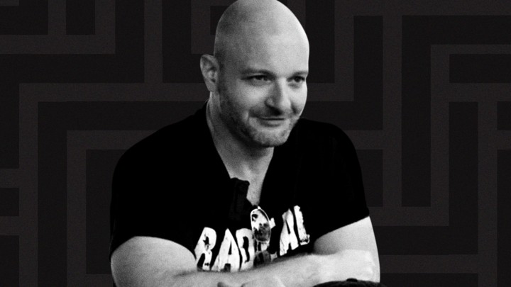 Christopher Cantwell speaks to a Vice News reporter.
