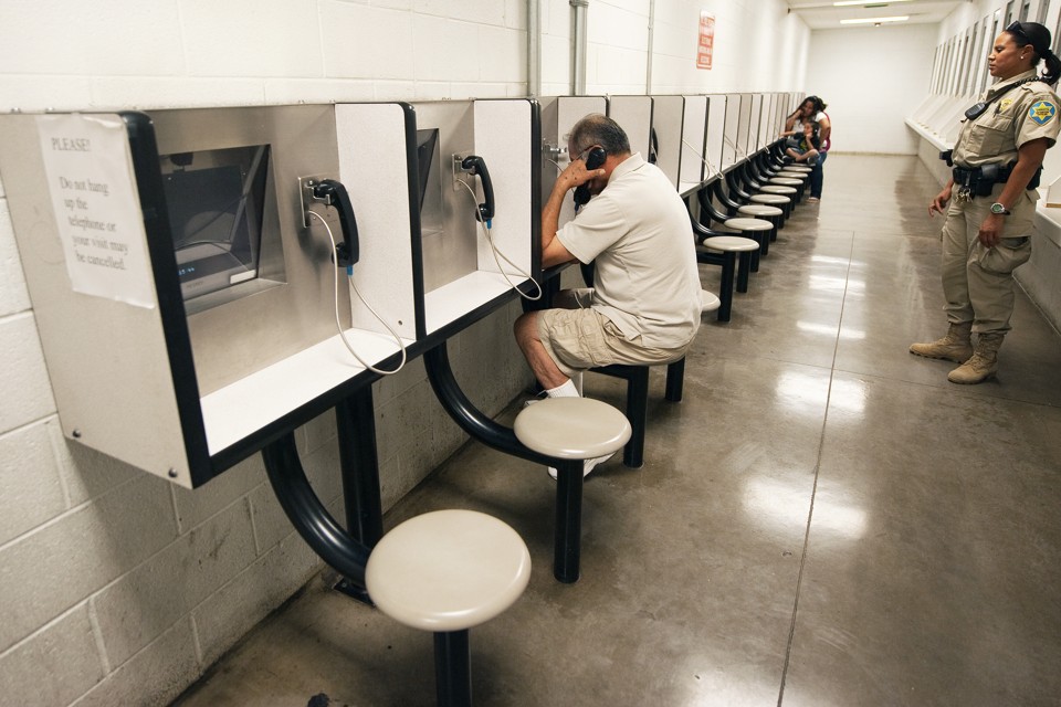 A video-visitation system