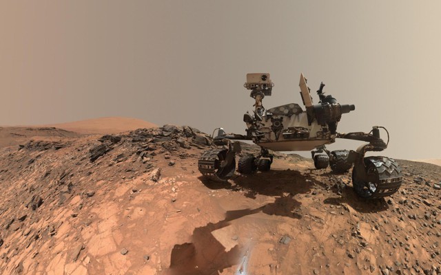 The Mars Curiosity rover