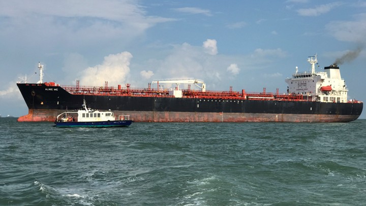 A large ship