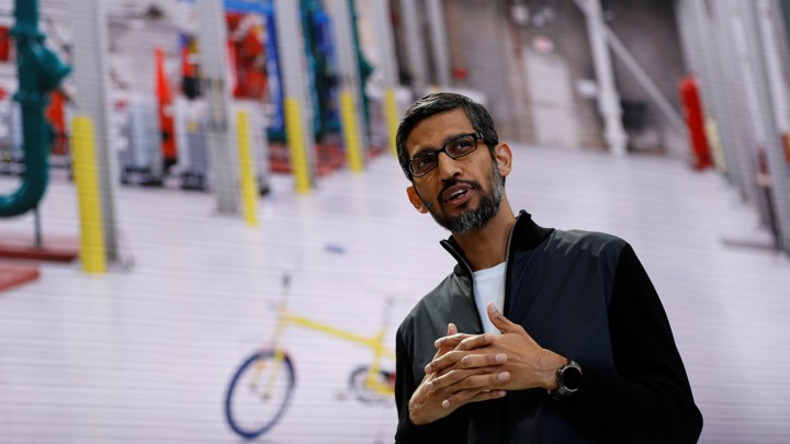Sundar Pichai speaking