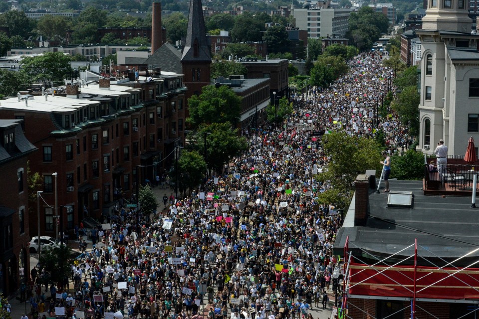 Boston protest