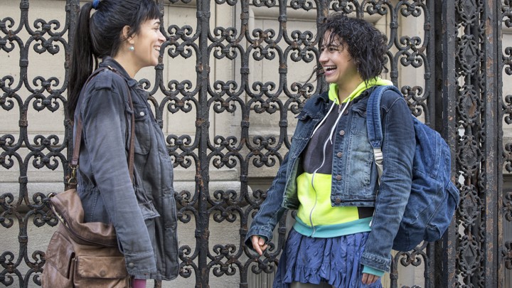 Abbi (Abbi Jacobson) and Ilana (Ilana Glazer) in the first episode of 'Broad City' Season 4