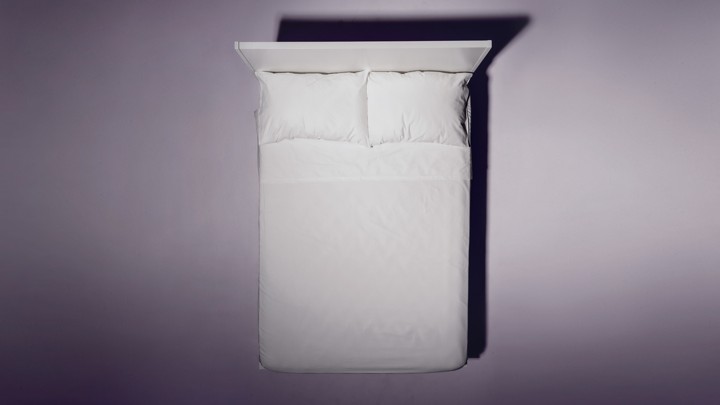 An image of a bed