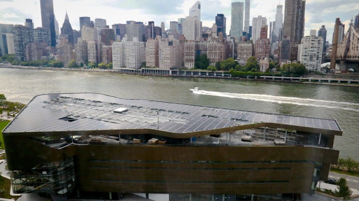 The campus of a graduate-school collaboration between Cornell University and the Technion-Israel Institute of Technology, on New York's Roosevelt Island