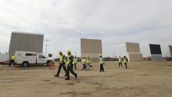 Border-wall prototypes