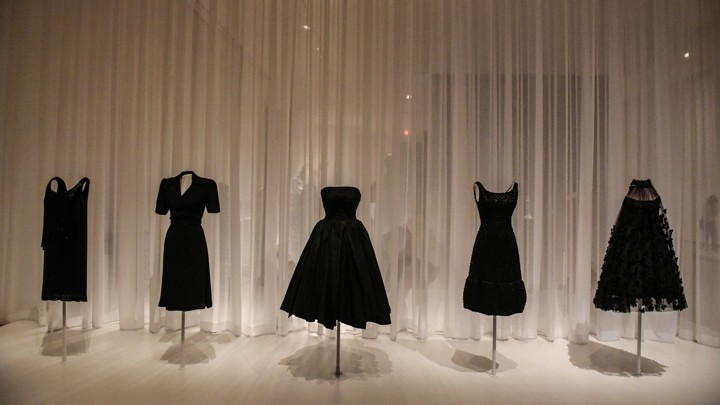 Image result for black dresses on a rack