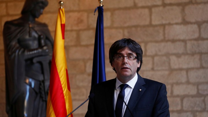 Catalan President Carles Puigdemont