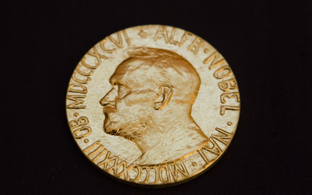 A Nobel Prize medal