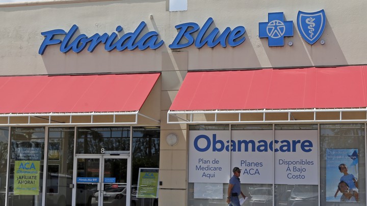 A Blue Cross Blue Shield office in Florida