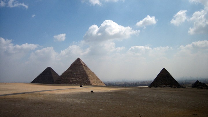 The Giza pyramid complex