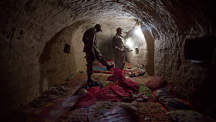 Tora Bora Caves in Afghanistan.