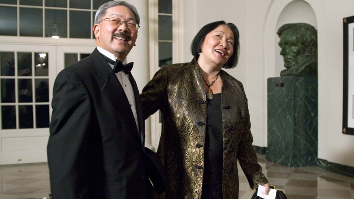 Ed Lee and Jean Quan